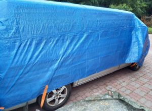 Oprava a nátěr panelového domu Pardubice