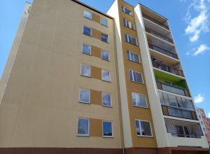 Oprava a nátěr panelového domu Pardubice