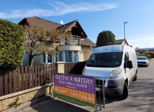 Čištění betonové střešní krytiny + hydrofobní ochrana