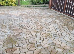 Číštění dlažby, křemičitý písek,  postřik Pardubice Ohrazenice.