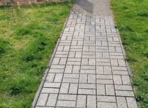 Číštění dlažby, křemičitý písek,  postřik Pardubice Ohrazenice.