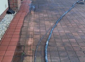 Čištení dlažby Staré Hradiště