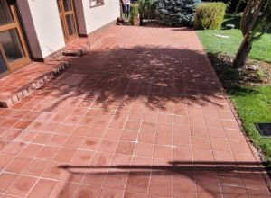 Čištení dlažby Staré Hradiště