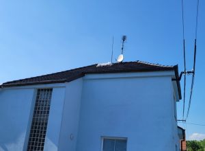 Čištění a nátěr střechy, fasády