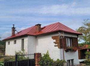 Nátěr plechové střechy Jankovice Chrudim