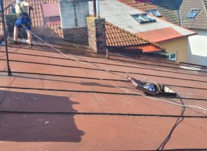 Nátěr plechové střechy Pardubice