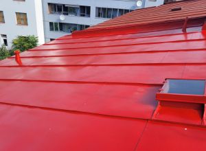 Nátěr plechové střechy Pardubice