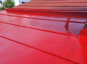 Nátěr plechové střechy Pardubice