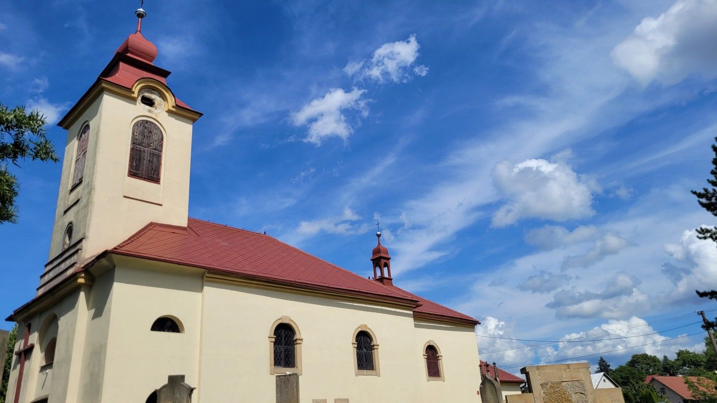 Nátěr věže kostela Jičín