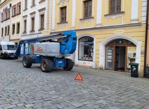 Oprava střechy Pardubice Perštýnské náměstí