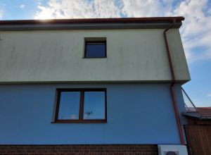 Tlakové mytí, zahubení mikroorganismů, biocidní postřik fasády Seč 