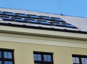 Výškové práce škola Slatiňany