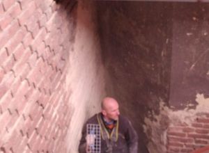 Zateplení štítové zdi, strukturovaná omitka, klempířské práce